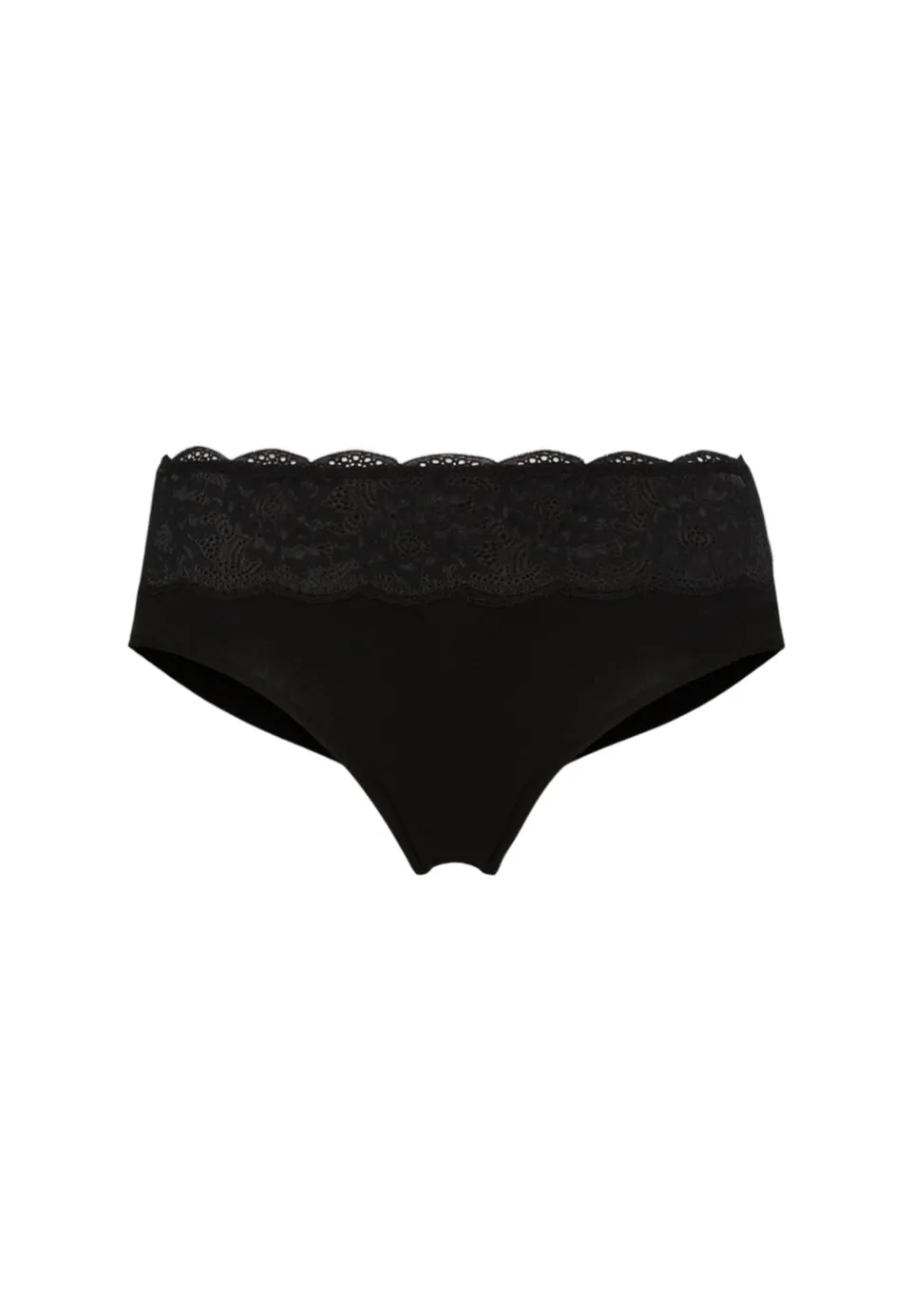 marlowe nature Brasil-Slip Spitze Bio-Baumwolle schwarz 38