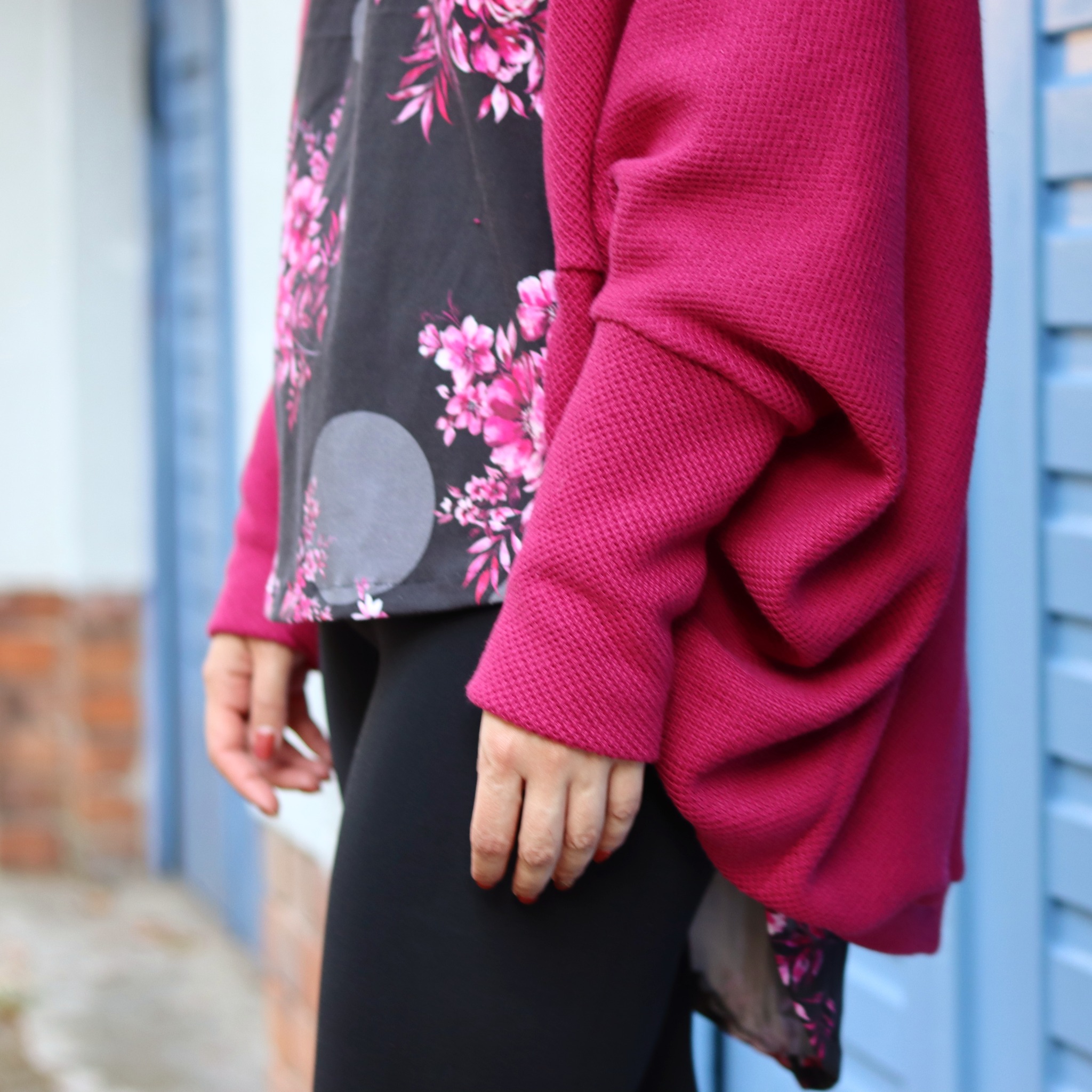 Schnittrebell Smaxx Oversize Cardigan Schnittmuster Gr.34-54 PDF