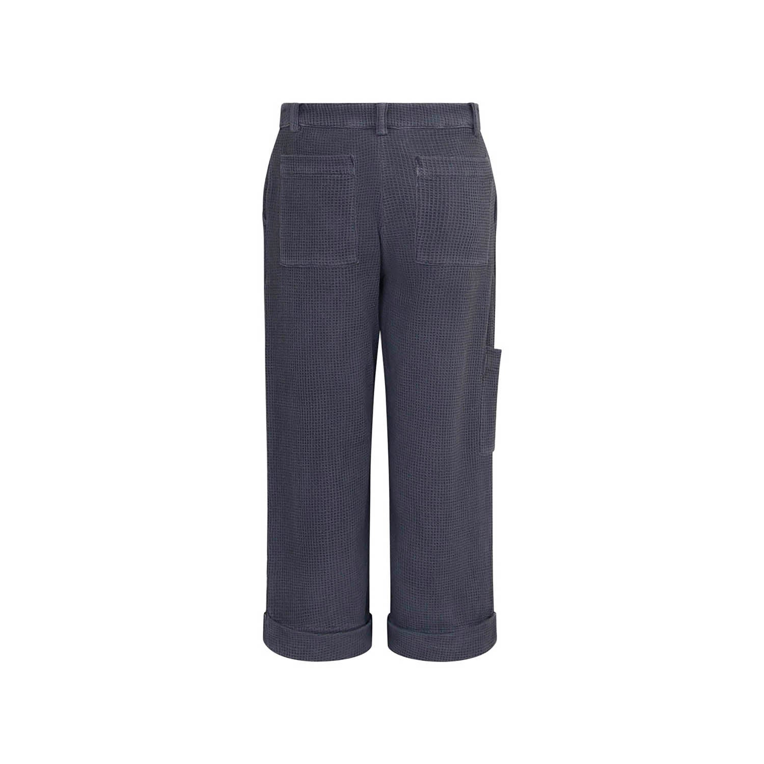 Infantium Victoria Waffle Hose Grau Bio-Baumwolle verstellbar