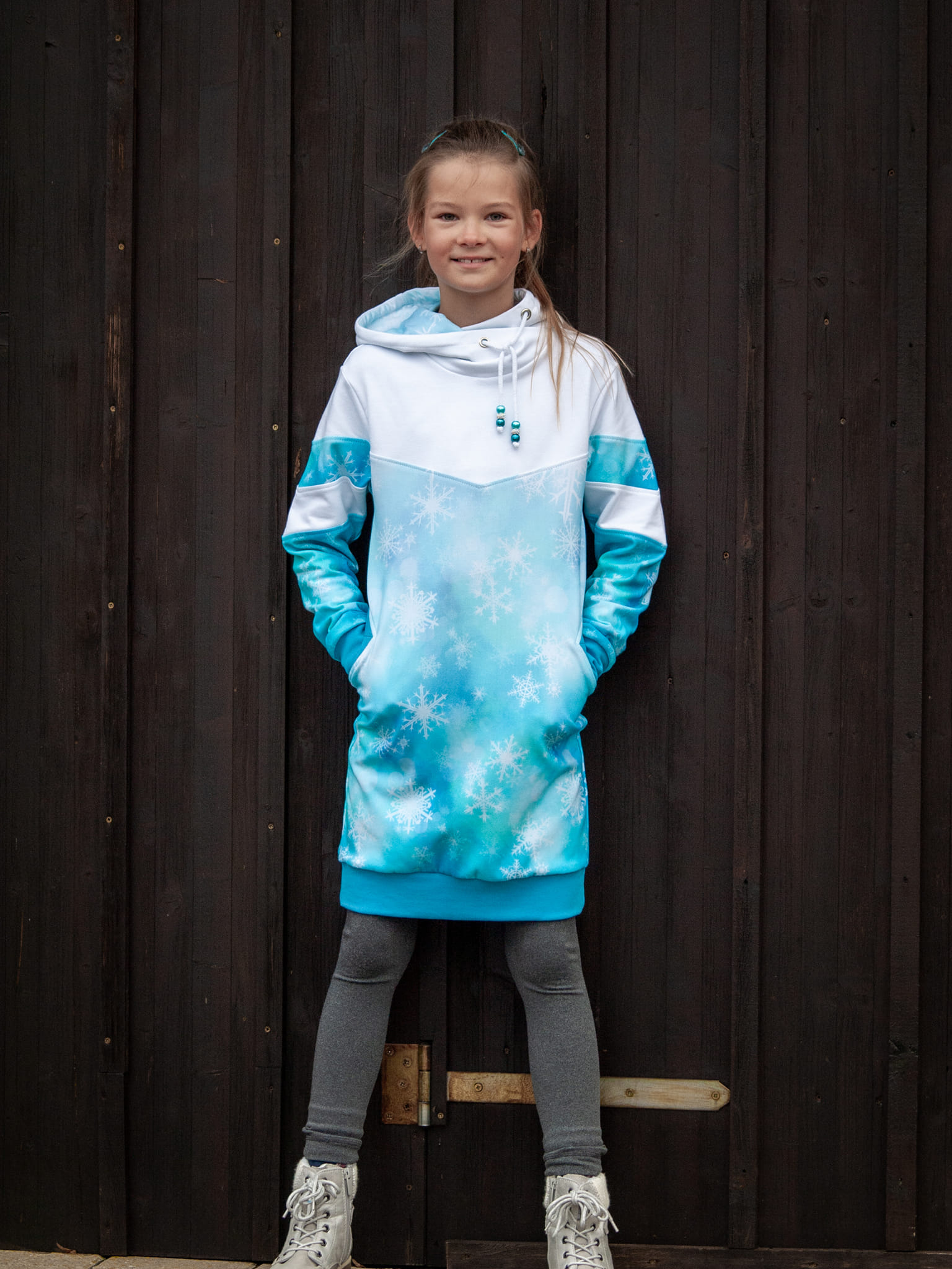 Schnittrebell Soukie Kids Hoodie Schnittmuster Gr.92-164