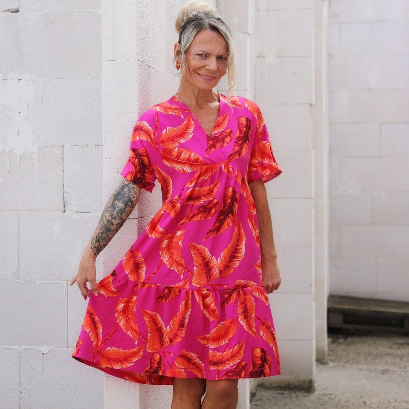 Moeve Design Kleid Joslyn Gr. 32-52 Schnittmuster Sommerkleid