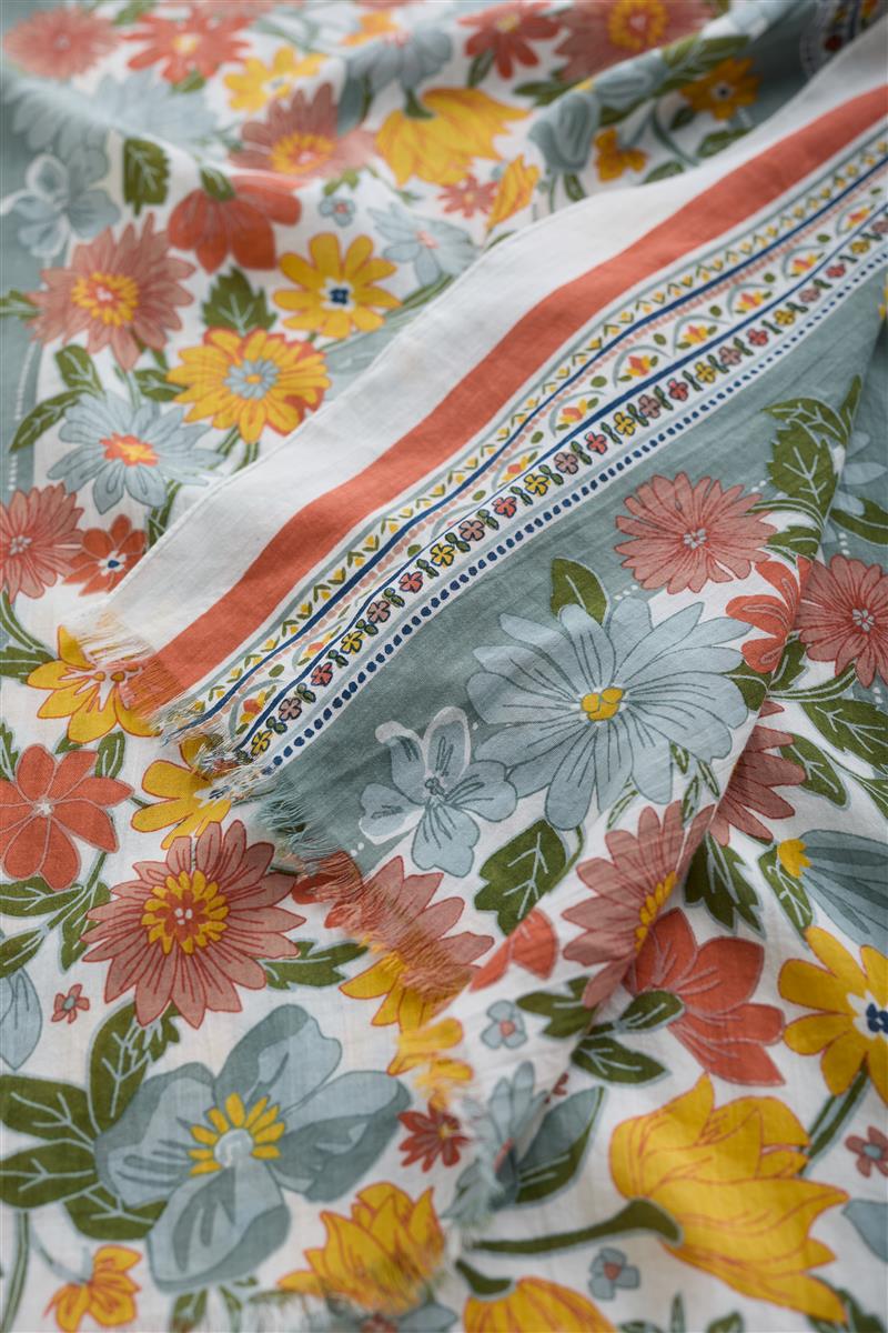 marlowe nature Summer Scarf Schal chalk multi Bio 180x50