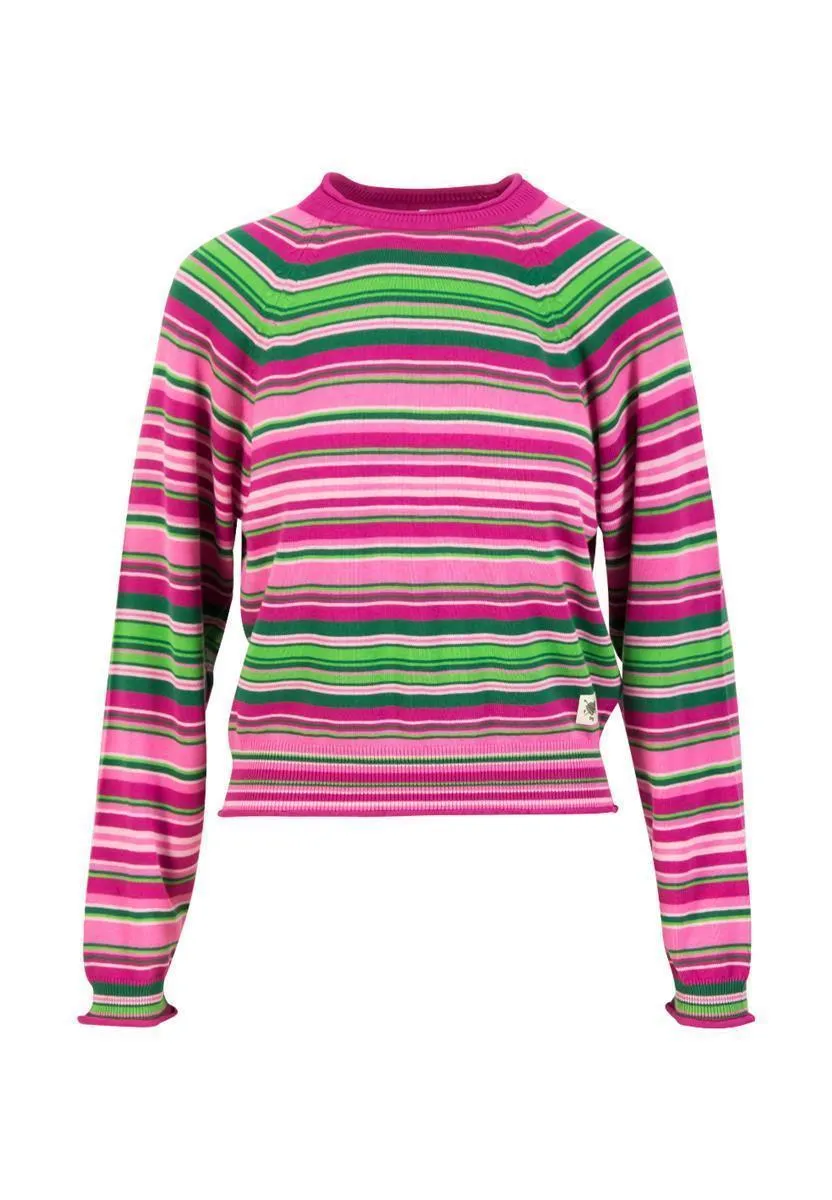 Marlowe Nature Marvellous Minds Strickpullover soft lotus stripe