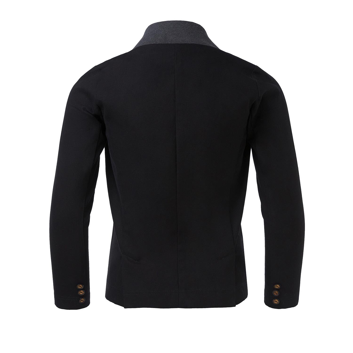 Infantium Victoria Tailored Jacket Blazer schwarz Hanf-Schärpe