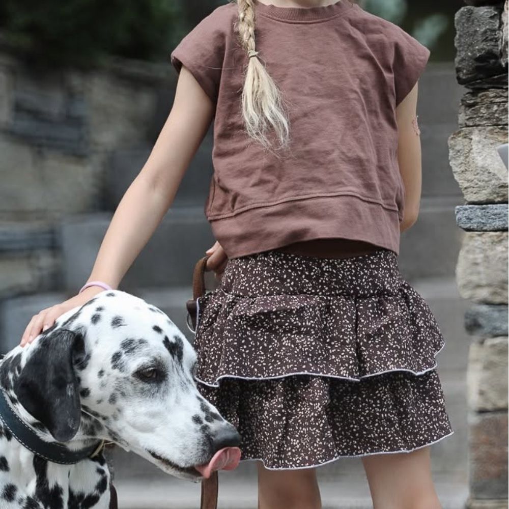 Moeve Design Mini Skort sVolängli Gr.86-158 Schnitt
