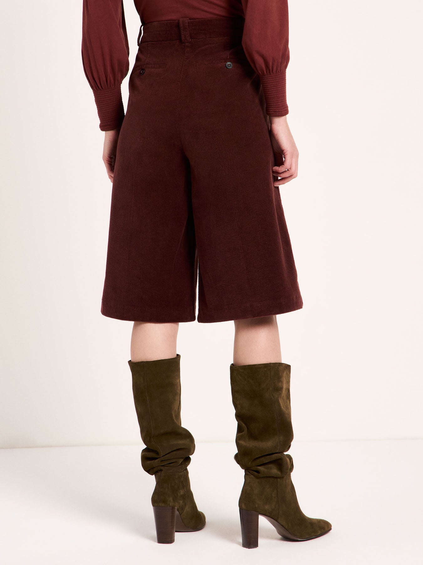 marlowe nature Kord Bermuda Shorts bitter chocolate Bio