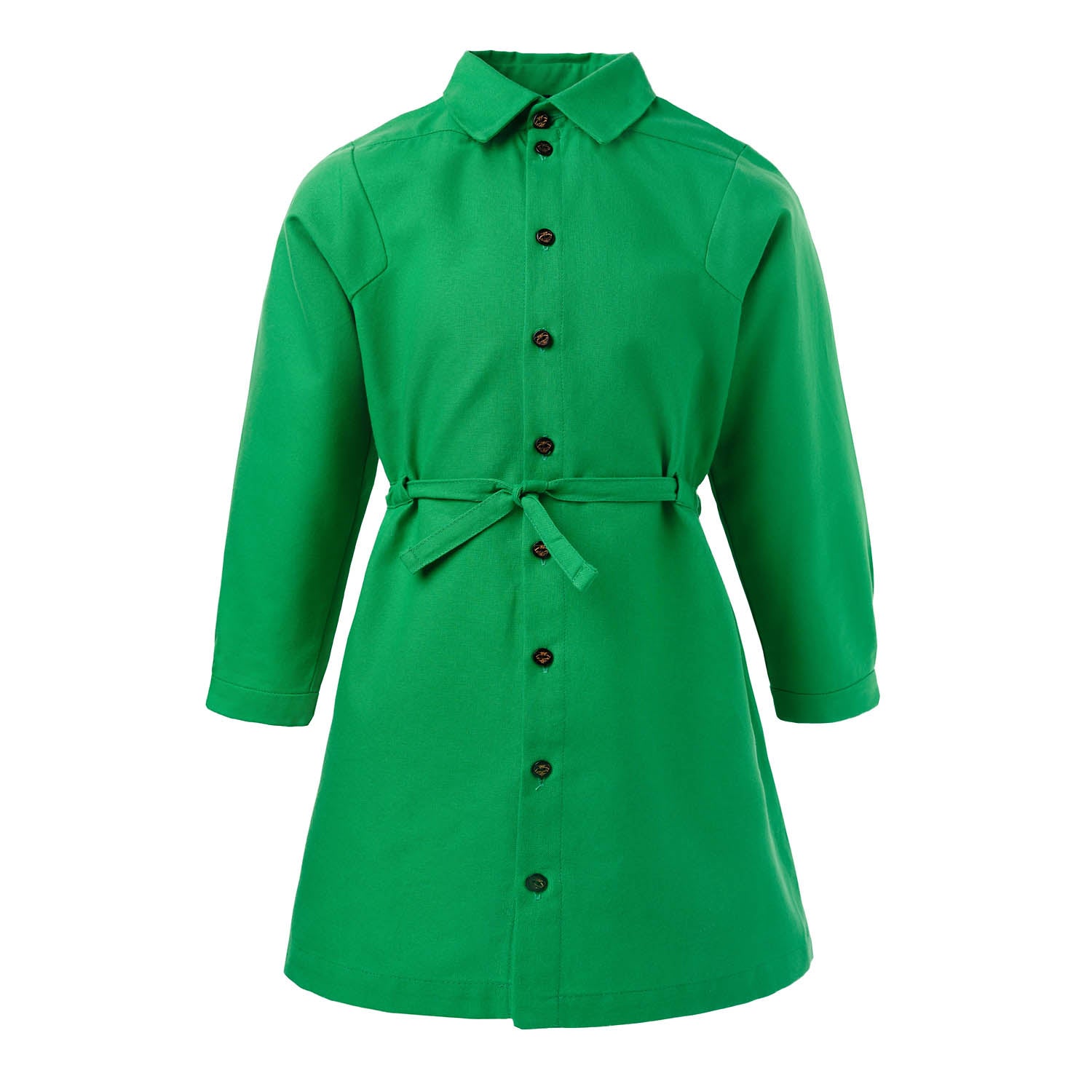 Infantium Victoria Meadow Shirt Dress Kleid grün Baumwolle