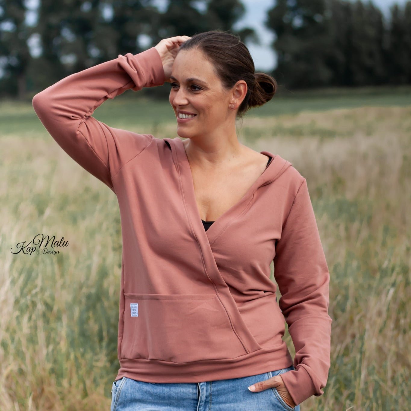 Moeve Design Hoodie Bequem Schnittmuster Damen Gr. 32-52