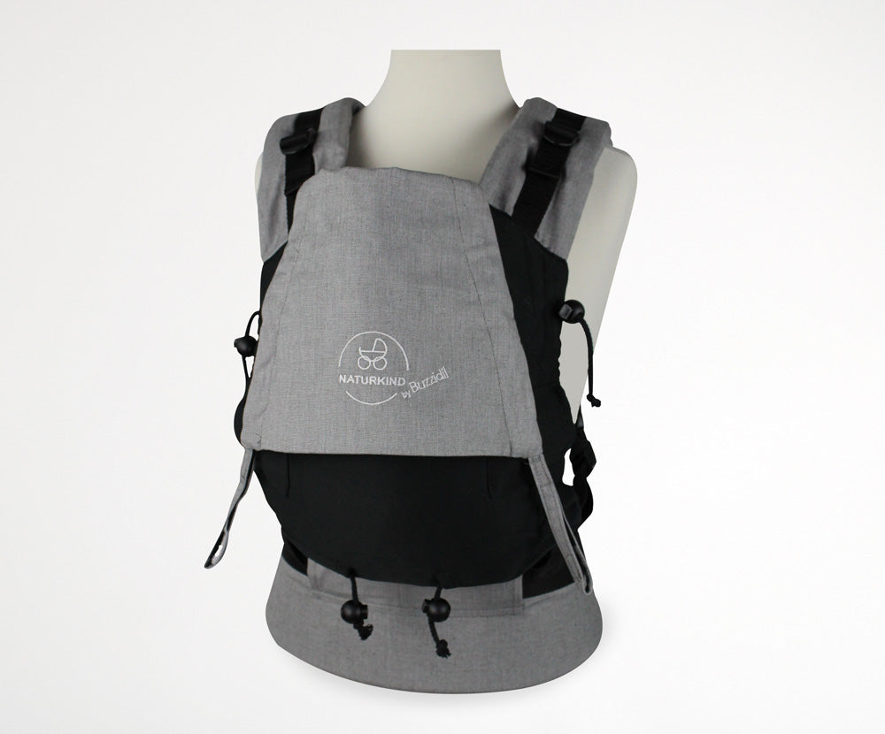Naturkind Babytrage Auslaufmodell Cord Cognac Bio-Baumwolle