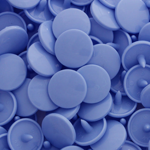 Kam Snaps B48 Druckknöpfe Blue Bell Glänzend 50 Sets