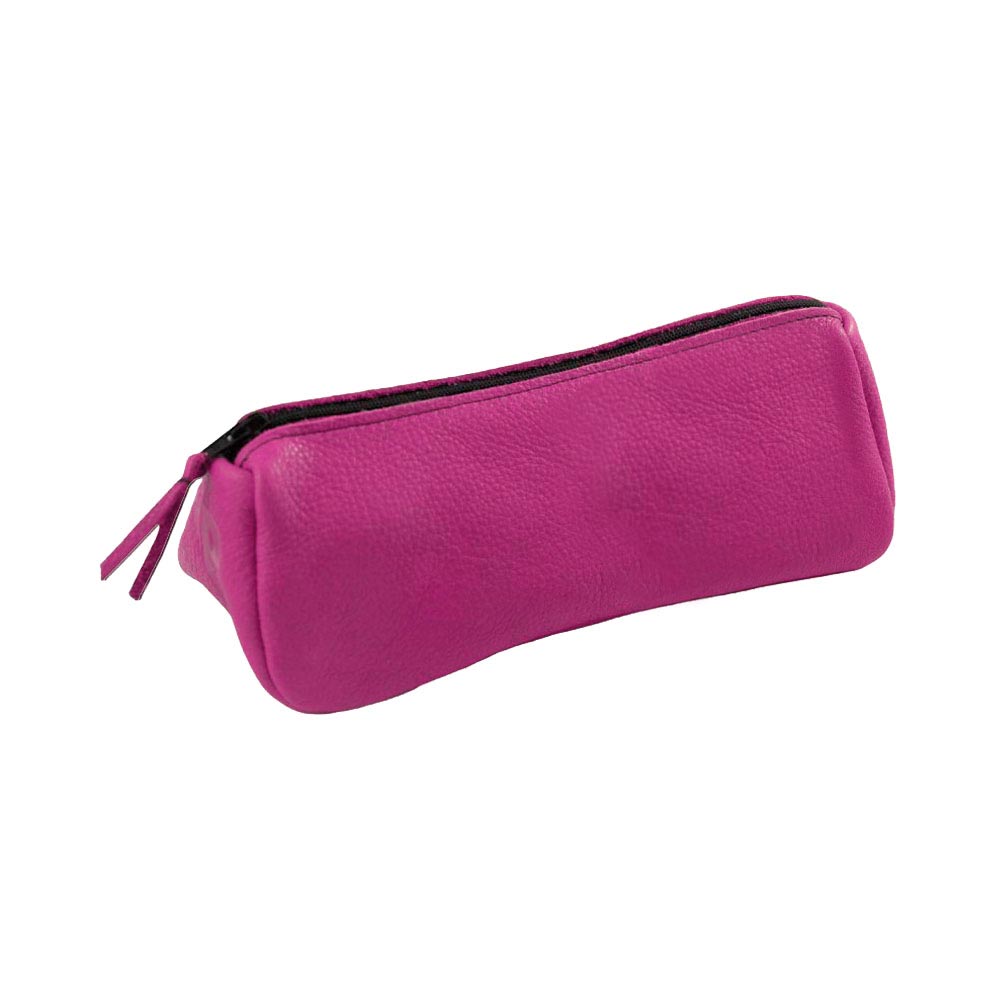 Pantolinos Federtasche Naturleder 19x7x7cm Stifte Mäppchen
