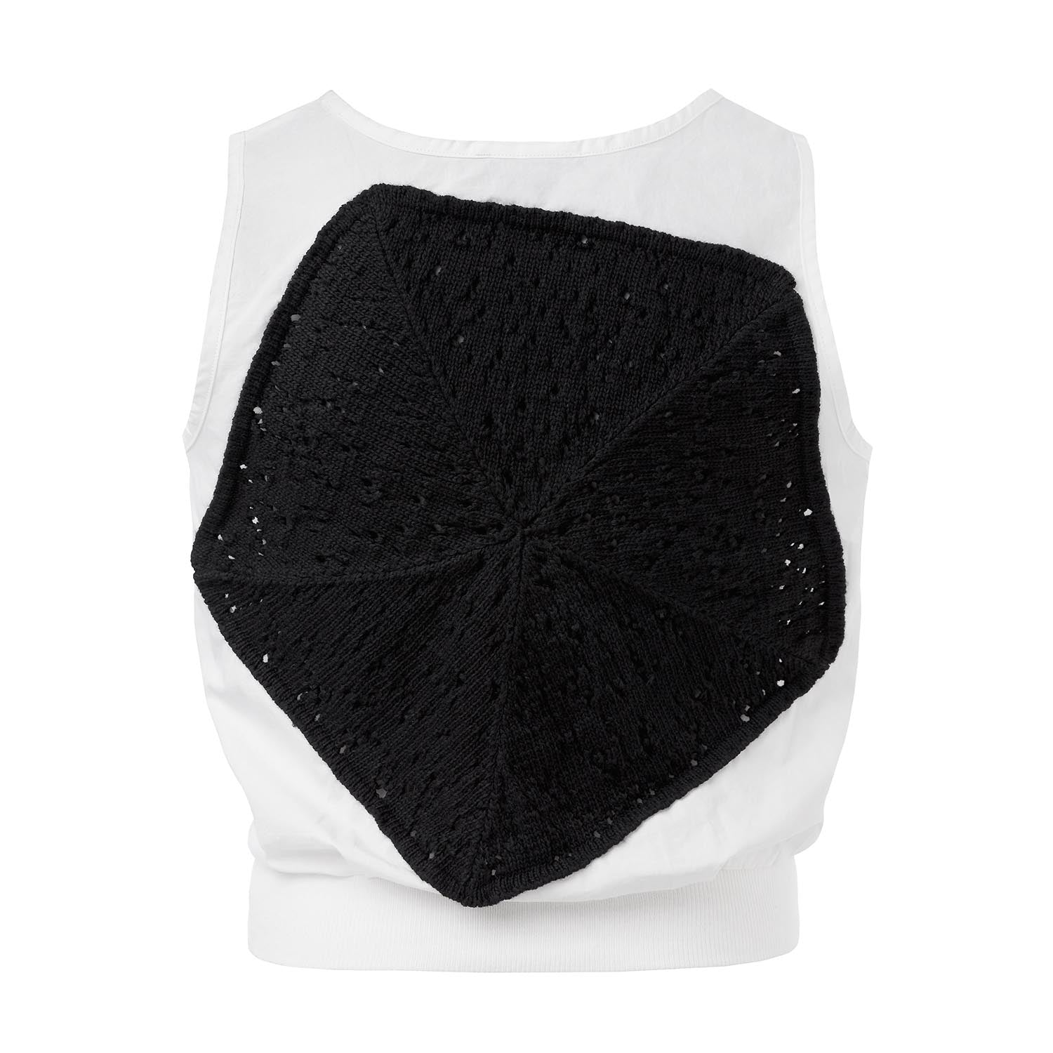 Infantium Victoria White Tank Top weiß Häkel Baumwolle