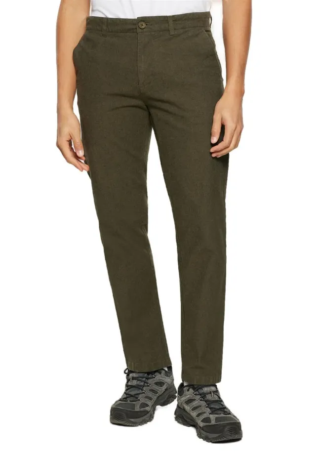marlowe nature Chuck Regular Flannel Chino dark olive