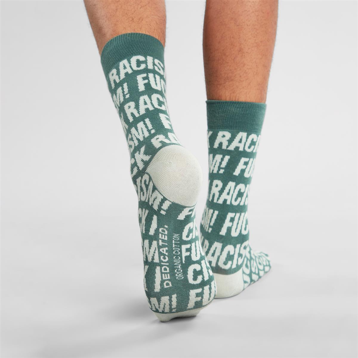 Dedicated Sigtuna Socken Bio-Baumwolle dark forest