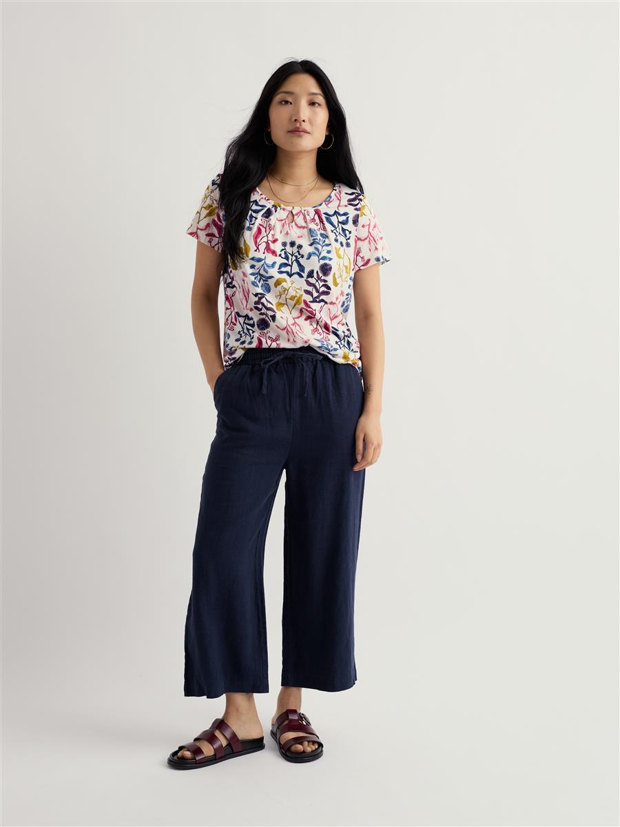 marlowe nature Appletree T-Shirt painty bluebell sail Bio-Baumwolle