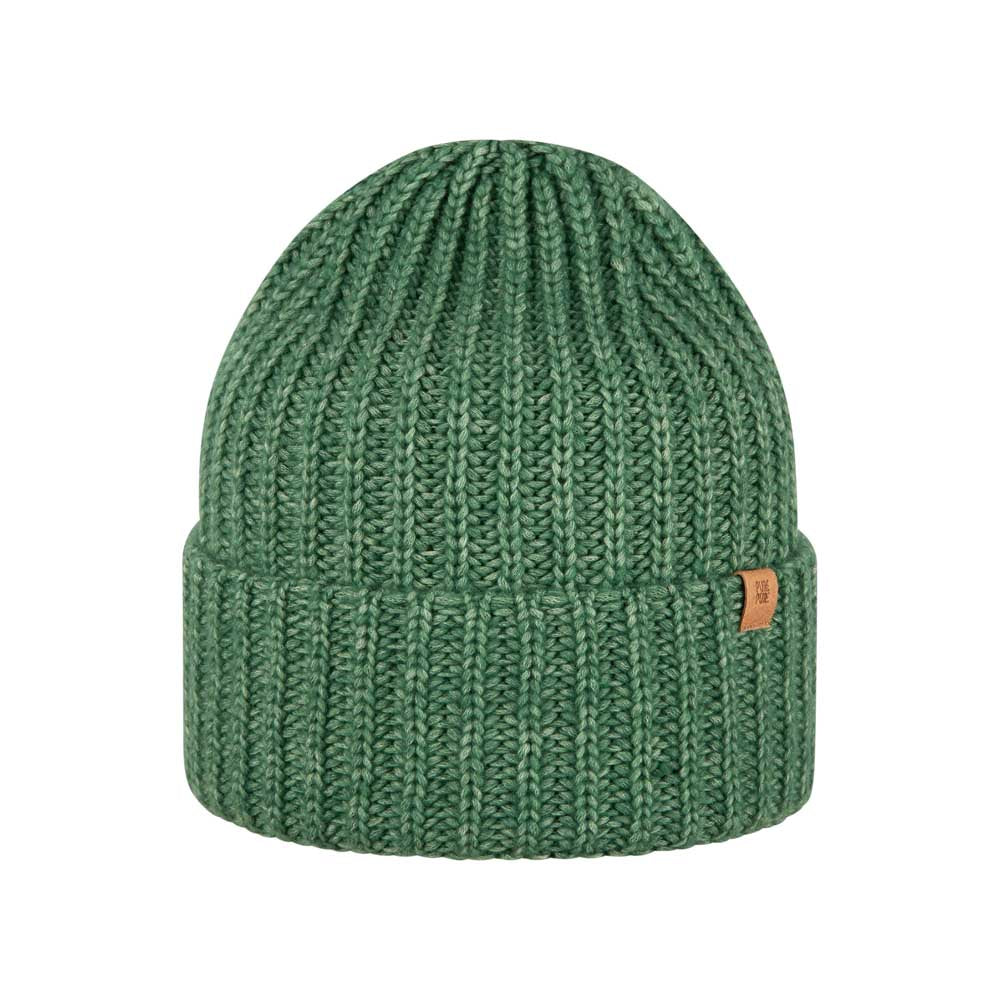 marlowe nature Rippmütze almond Merino Bio-Baumwolle