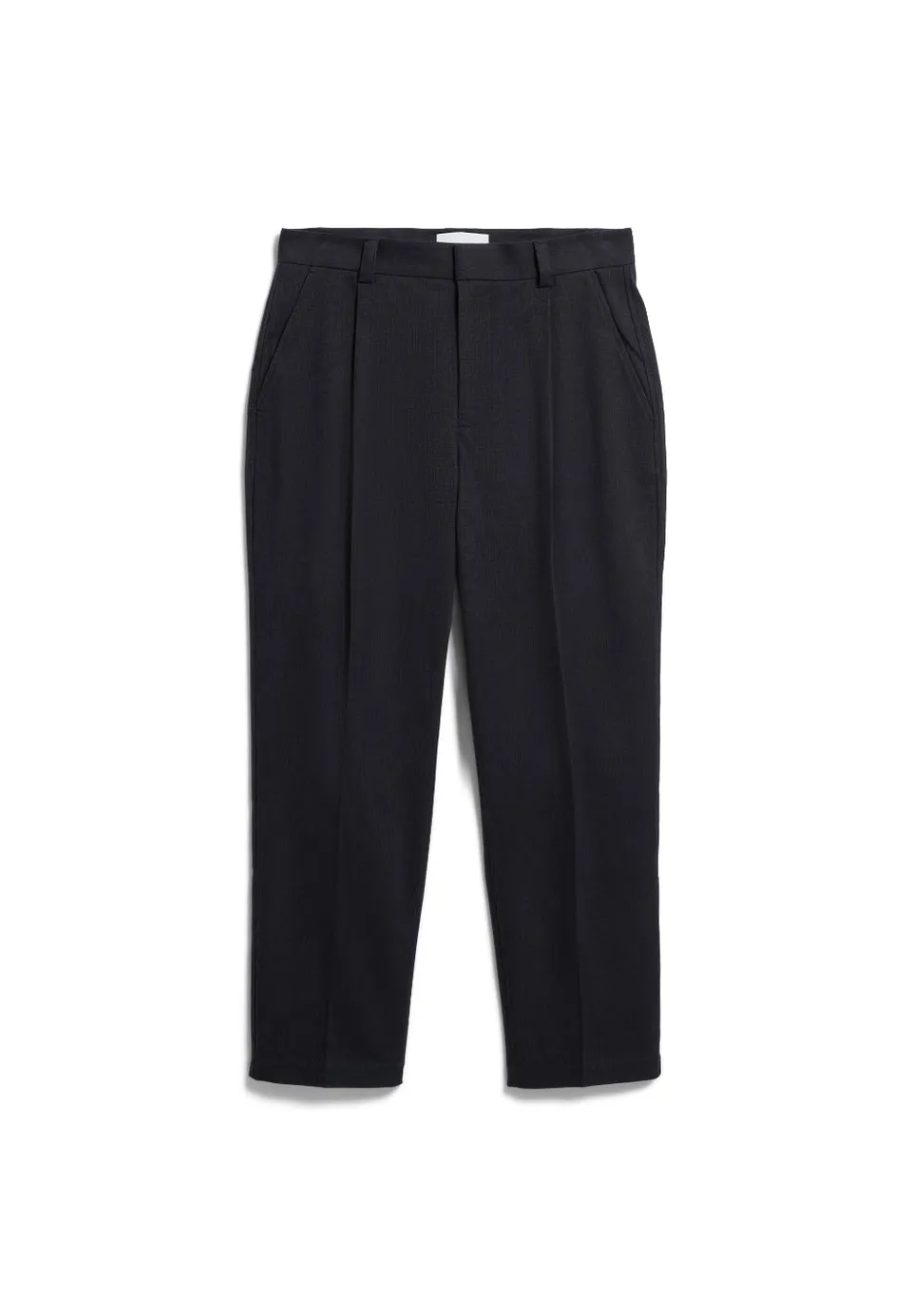 Marlowe Nature Taamir Structure Pleated Pant black Bio