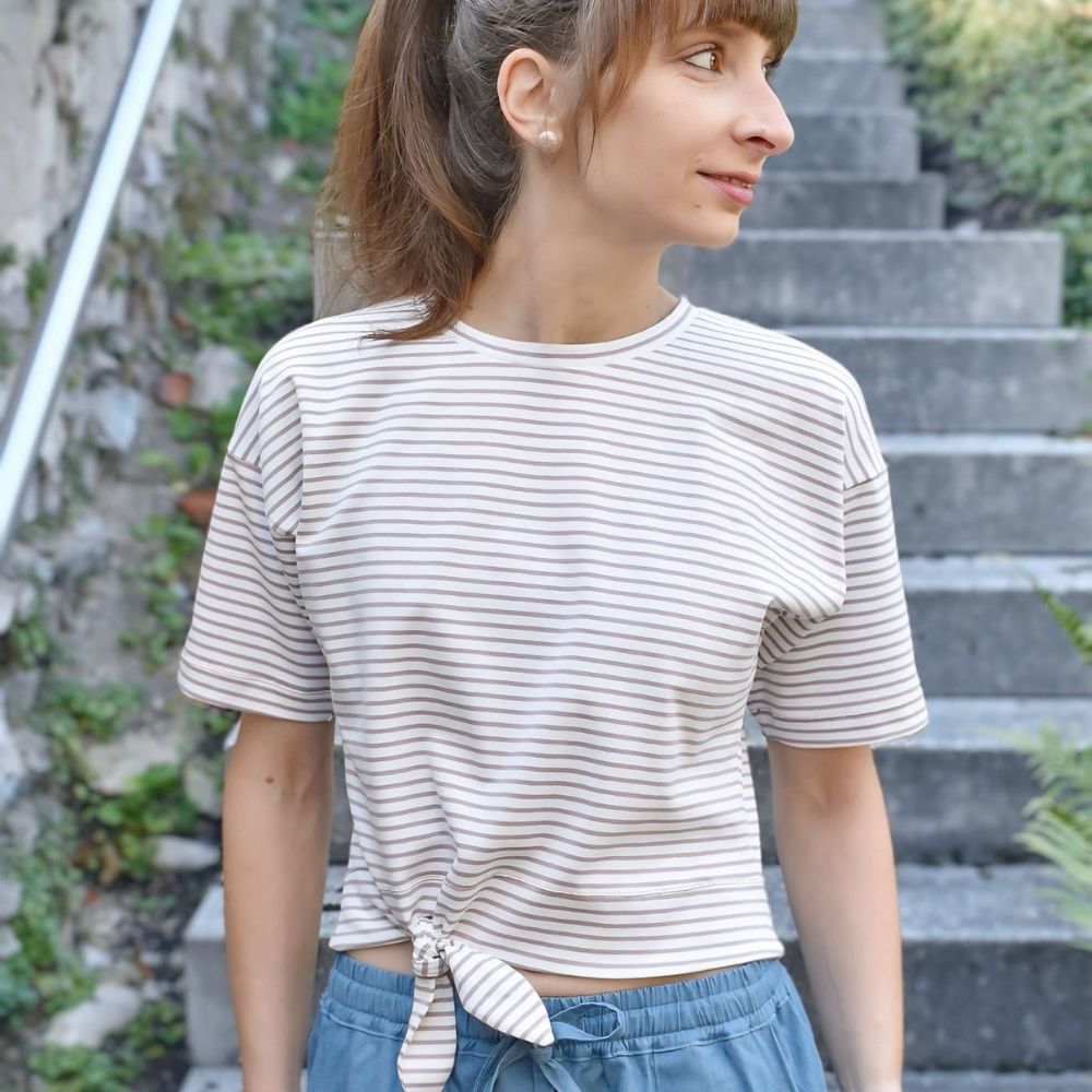 Moeve Design Zoe Shirt Schnittmuster Gr. 32-52 Jersey