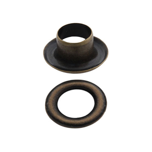 Kam Snaps Grommets Metallösen Silber 5,1mm 50 Sets