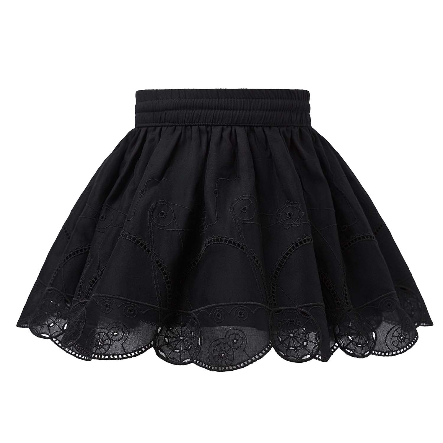 Infantium Victoria Steampunk Lace Rock schwarz 68 Baumwolle