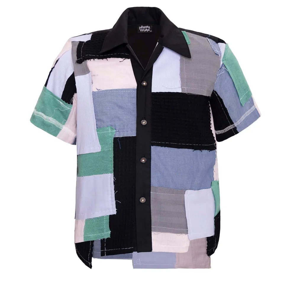 Infantium Victoria Zero Waste Patchwork Hemd 128