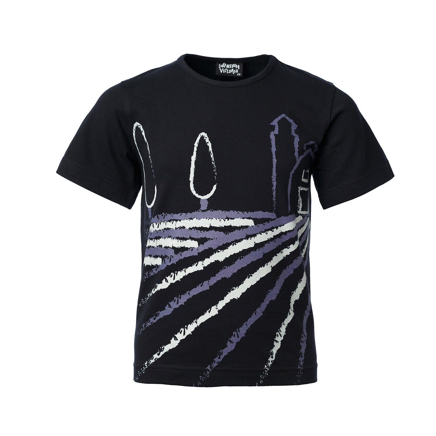 Infantium Victoria T-Shirt Toscana Print Schwarz Gr.80-176