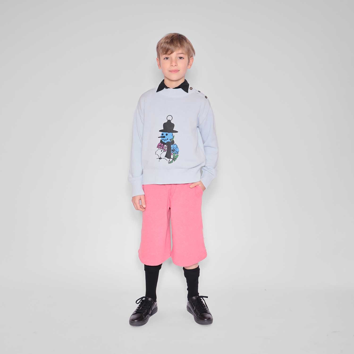 Infantium Victoria Bermuda Shorts Pink Shorts 104-152 Baumwolle