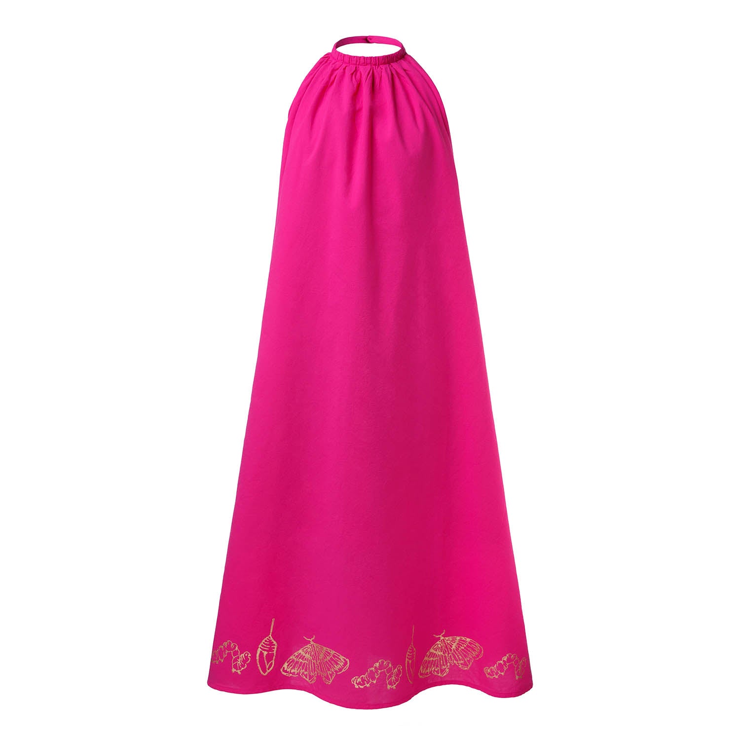 Infantium Victoria Girls Pink Boho Dress Festkleid Rosa Bio-Baumwolle