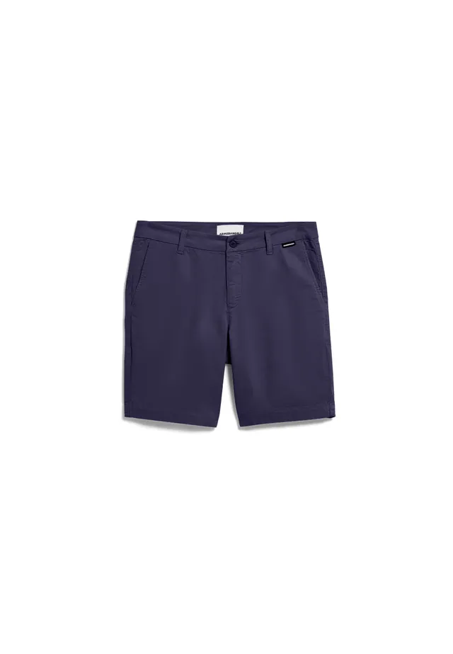marlowe nature Chino Short tinted navy W29 Bio-Baumwolle
