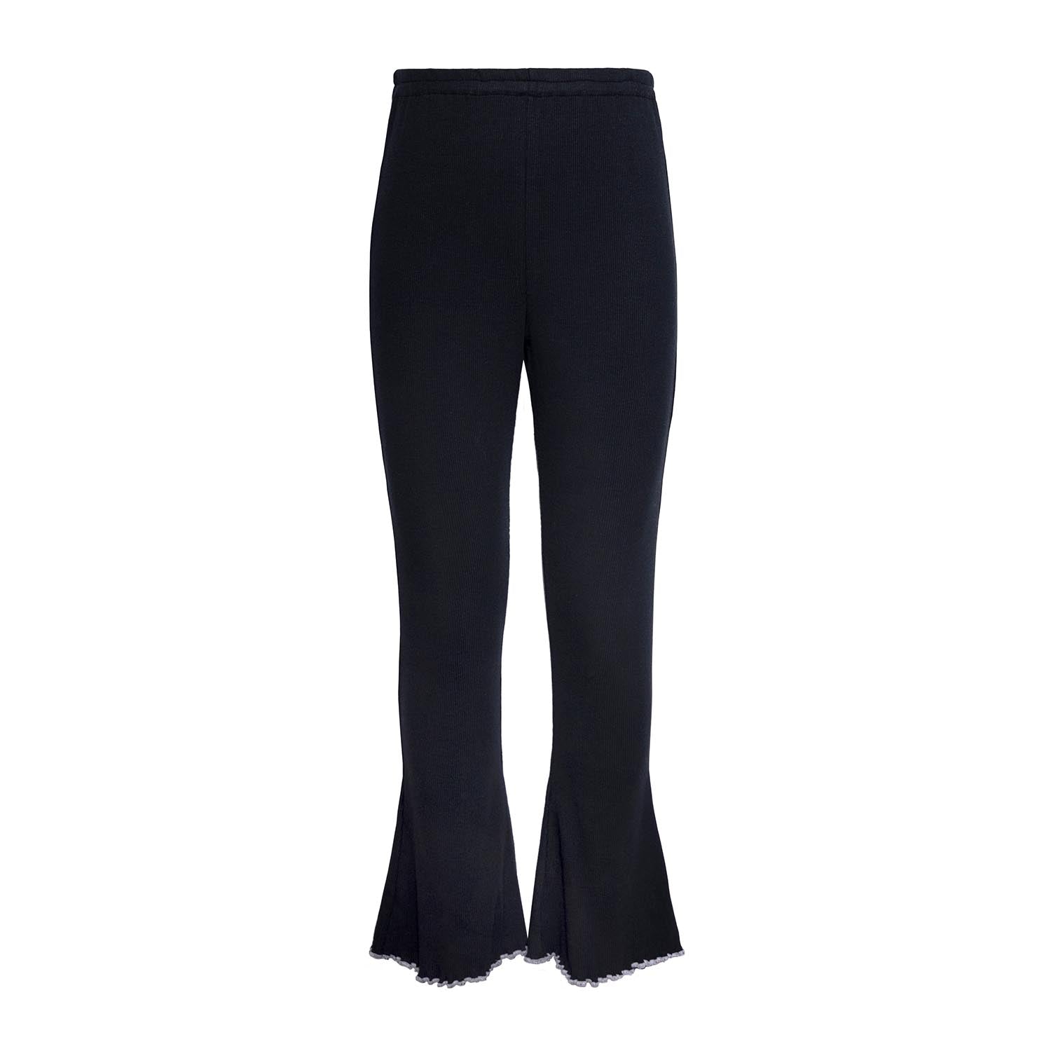 Infantium Victoria Flare Leggings schwarz Baumwolle Gr 104