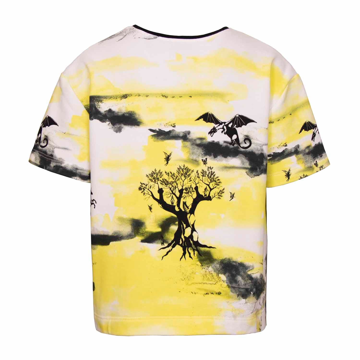 Infantium Victoria T-Shirt Kinder Print schwarz Baumwolle