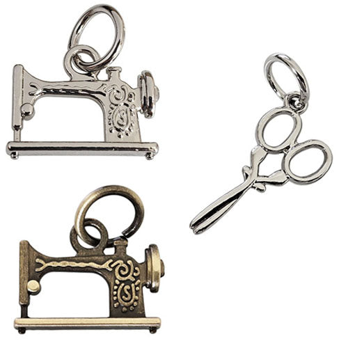 Kam Snaps Notions Nähanhänger Nähmaschine Silber 10er-Pack