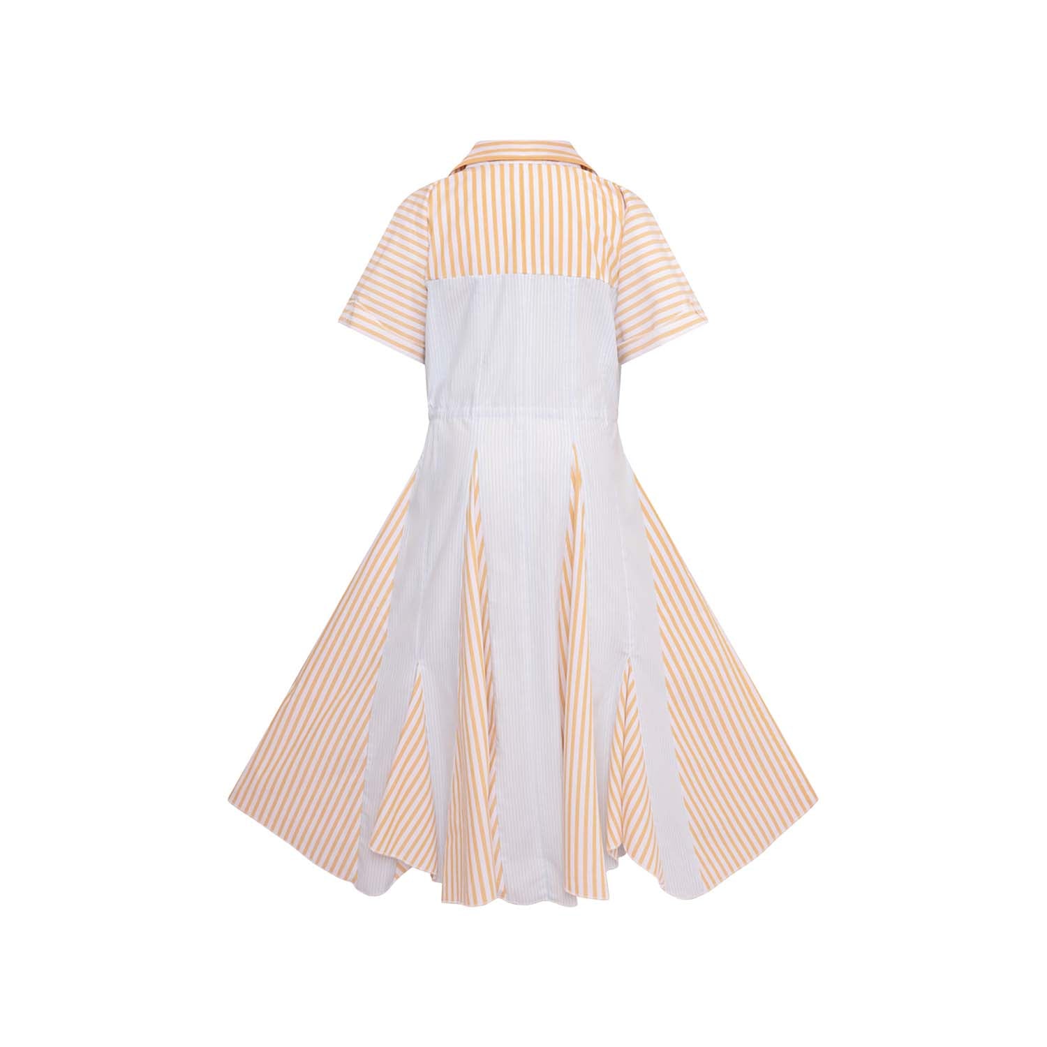 Infantium Victoria Zero Waste Hemdkleid Streifen Biokleid 116-128