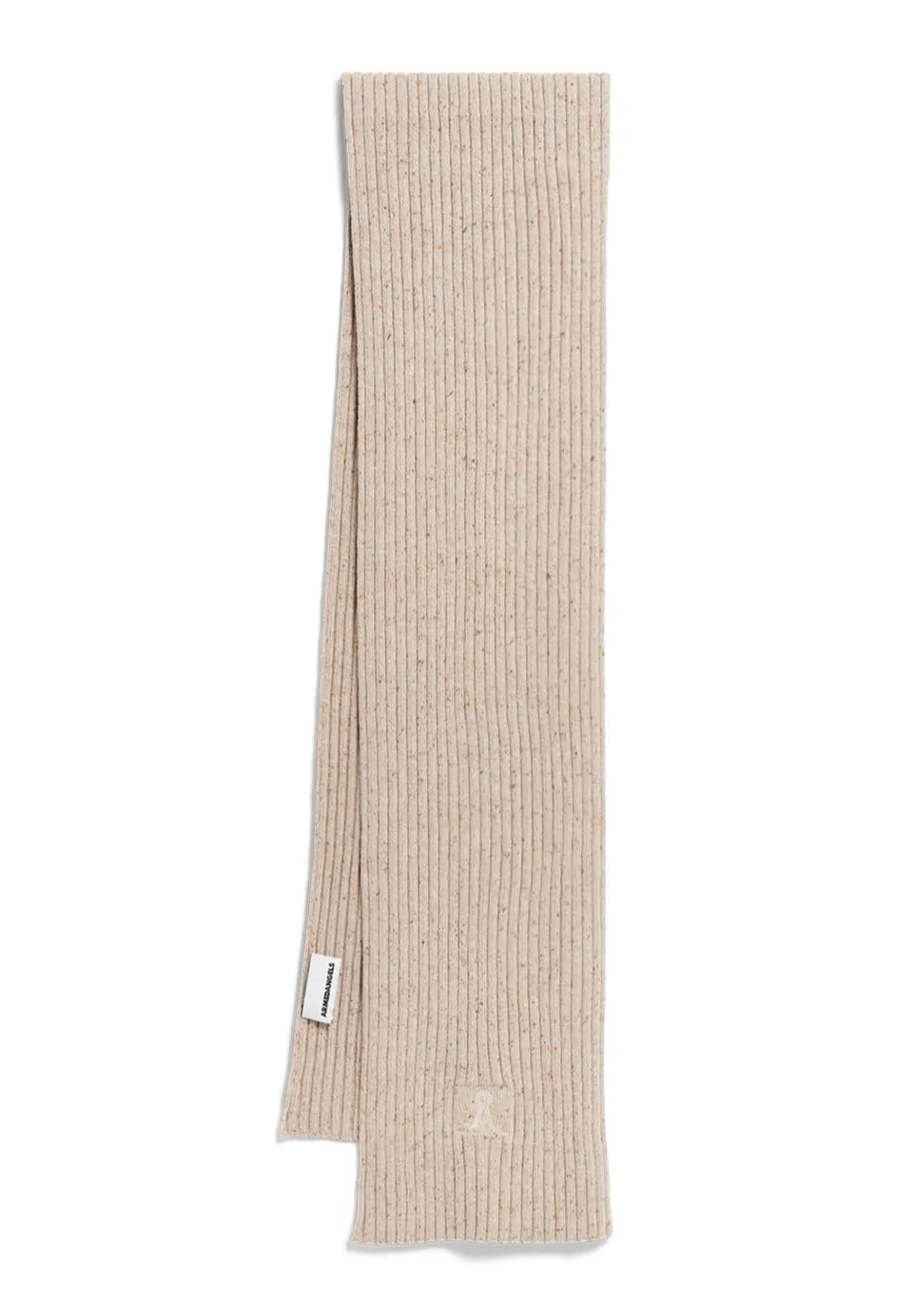 marlowe nature Tweed Knit Scarf Schal black tweed Wolle