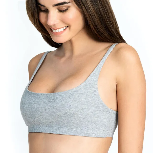 marlowe nature Soft Bra Bustier black Bio-Baumwolle BH