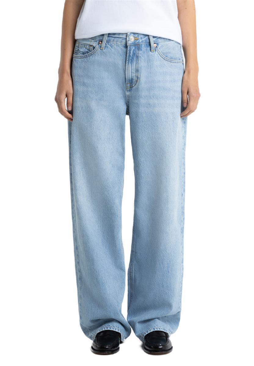 Kings of Indigo Joan Jeans blue reef Bio-Baumwolle weites Bein
