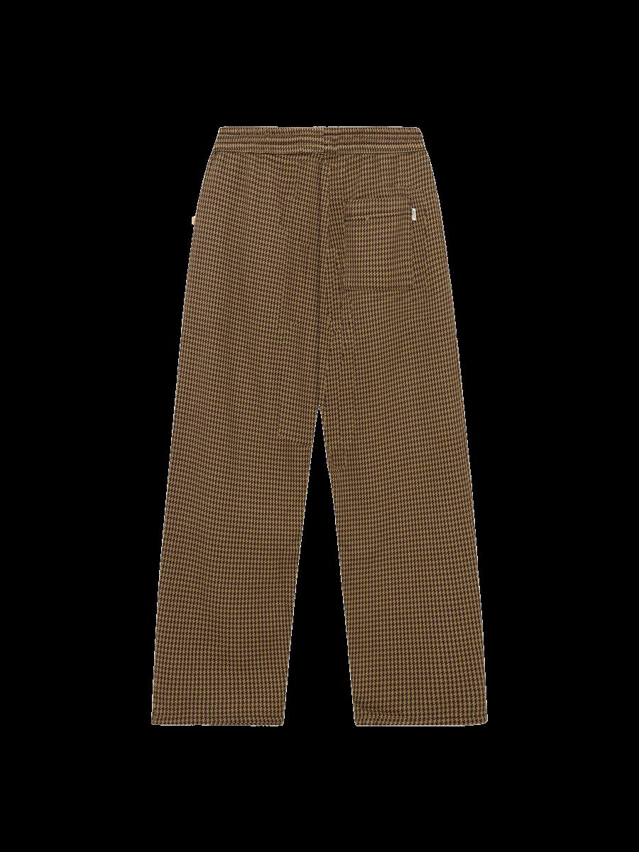 Marlowe Nature Ozone Relaxed Houndtooth Pant Bio-Hose braun