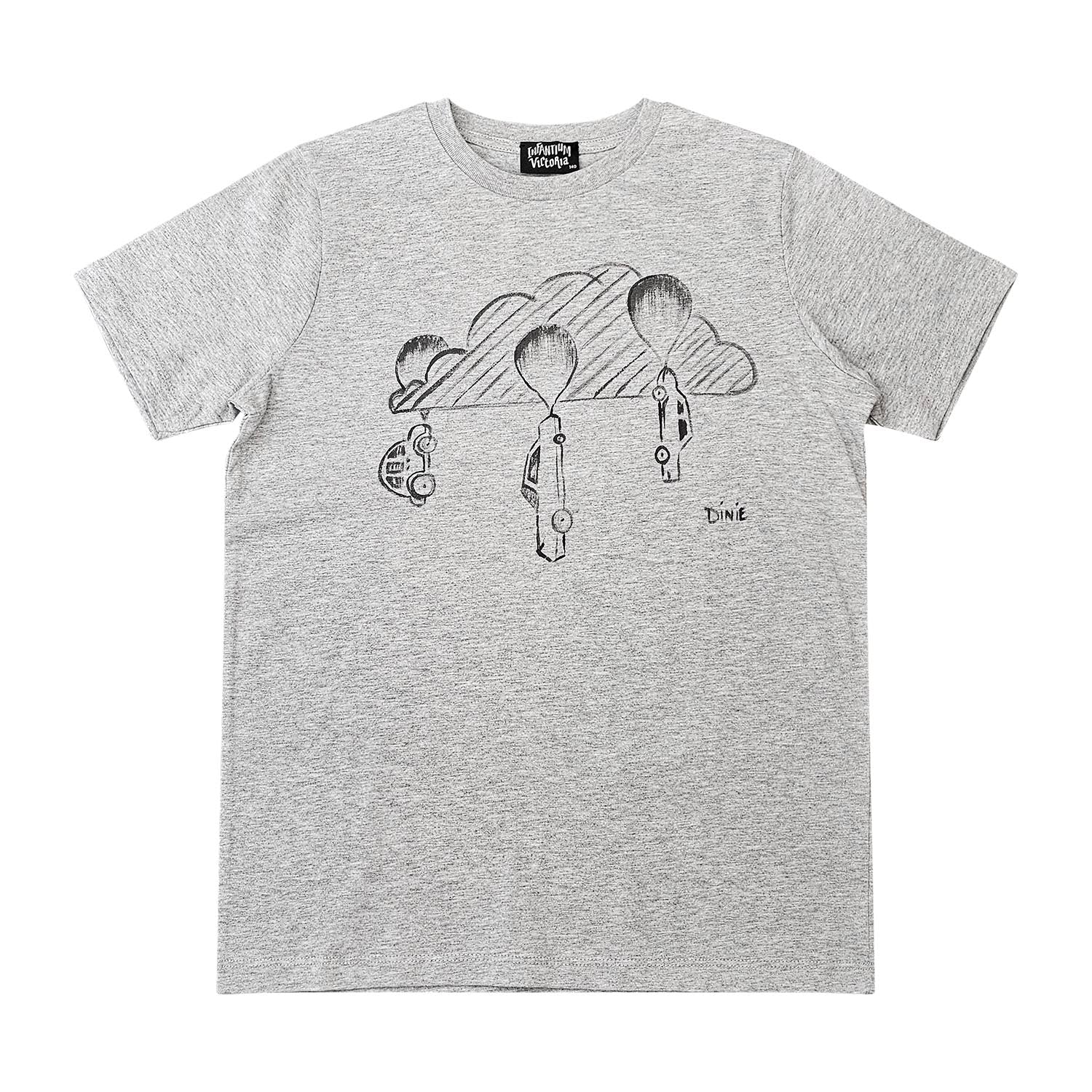 Infantium Victoria Hand Painted T-Shirt Kinder grau Upcycling