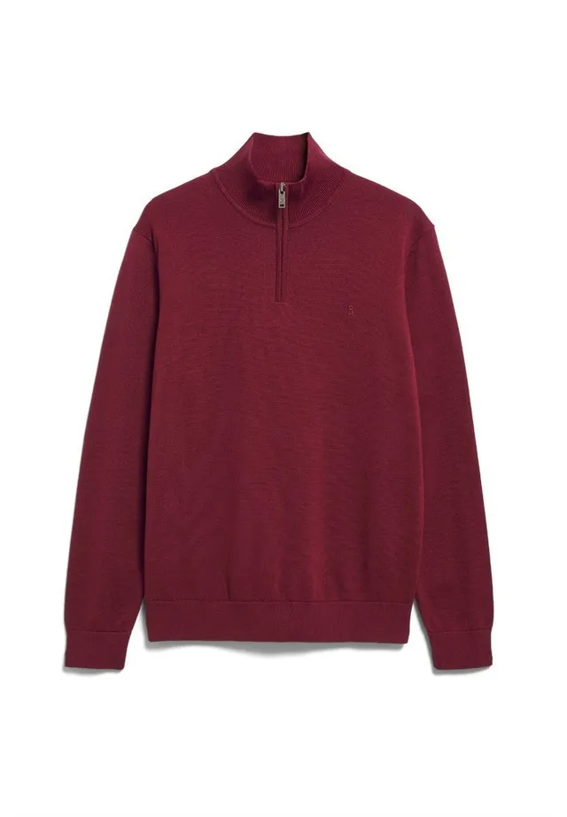 marlowe nature Faabes Half Zip Pullover velvet red M