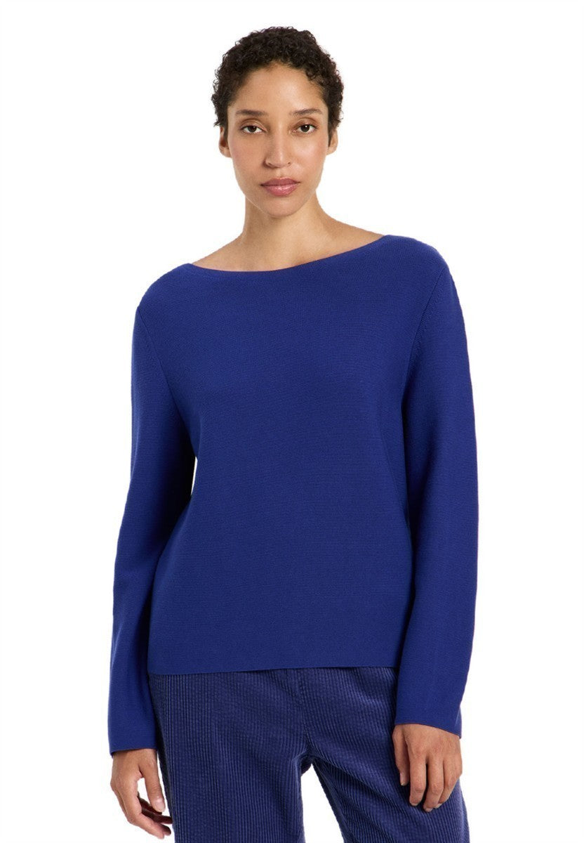 Marlowe Nature U-Boot Pullover Bio-Baumwolle rose