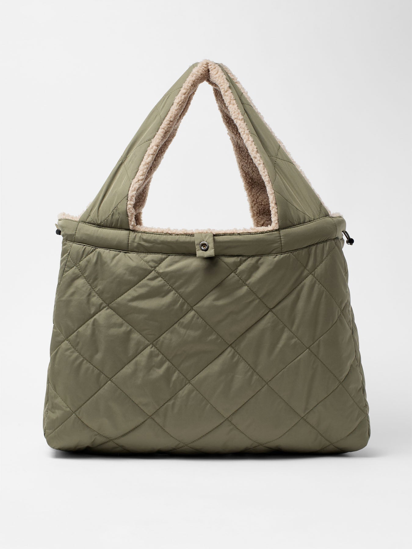 Lanius Wende Tasche Teddystoff bitter chocolate recycelt