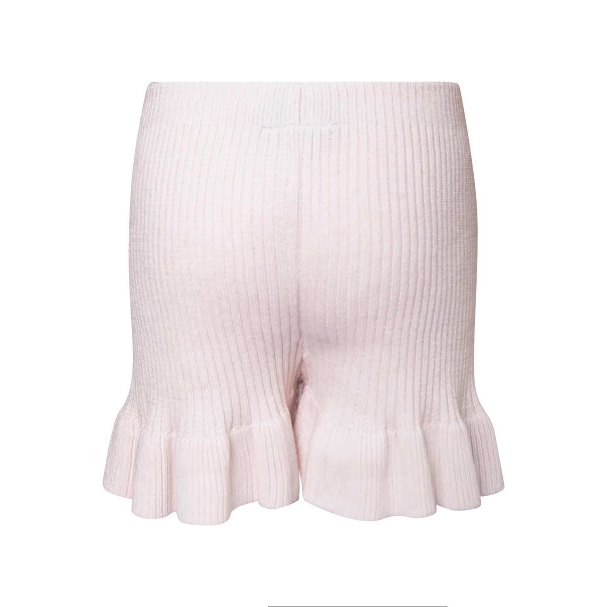 Infantium Victoria Pink Knitted Beach Shorts rosa Biobaumwolle