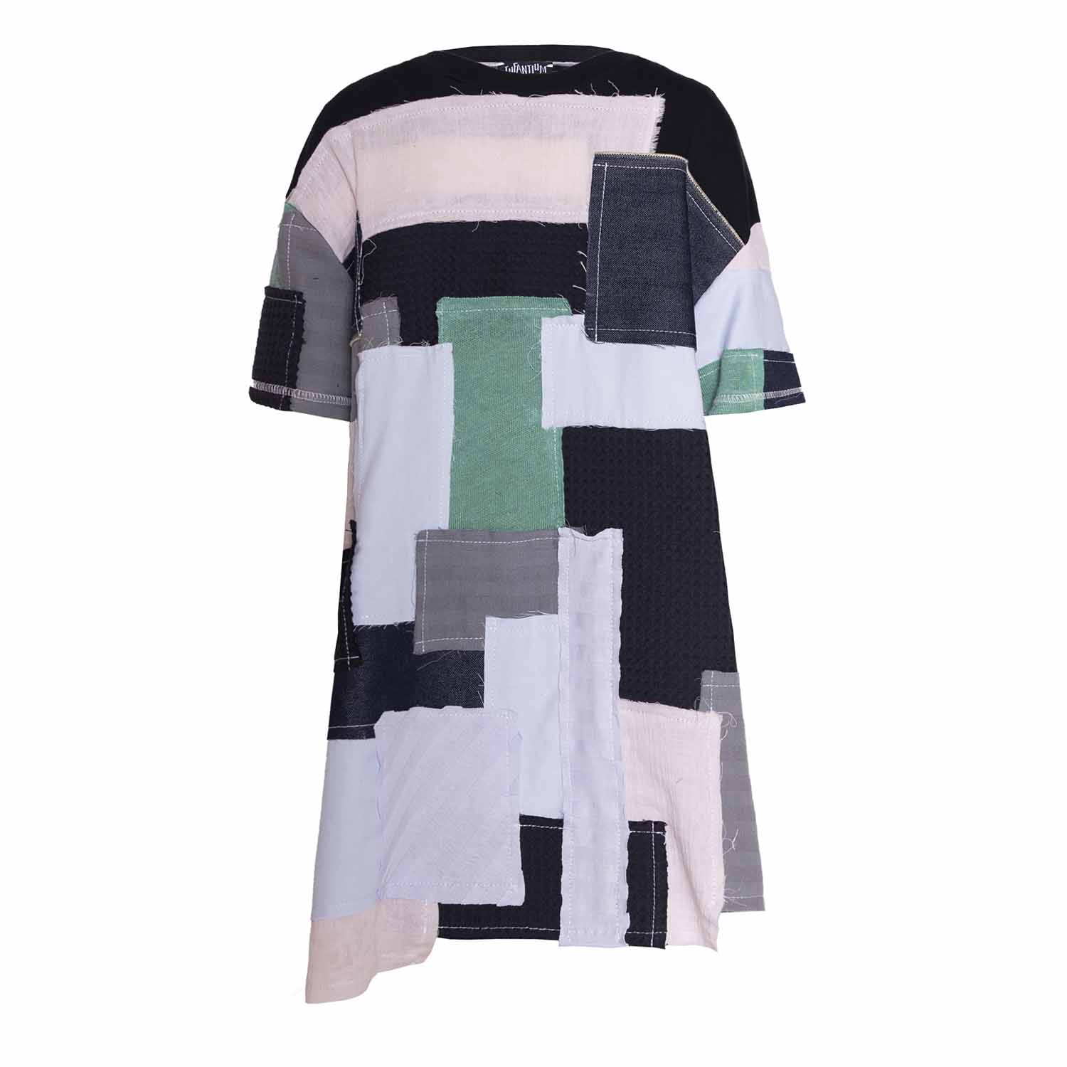 Infantium Victoria Zero Waste Patchwork Mädchenkleid 92