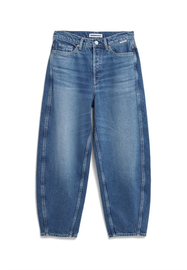 Marlowe Nature Baarly High Waist Barrel Jean crunchy
