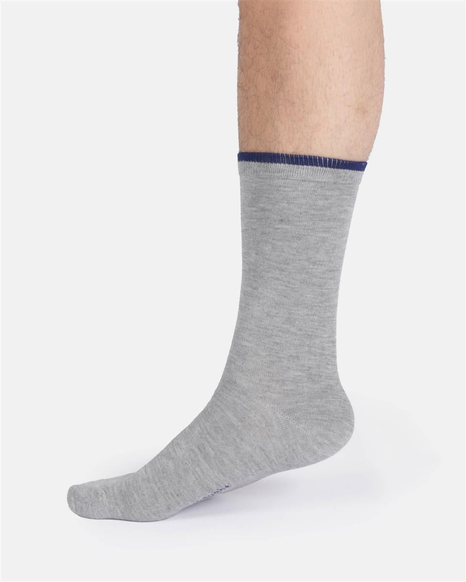 Thought Bike Bambus Socken Herren 41-47 grey marl Fahrrad Stick