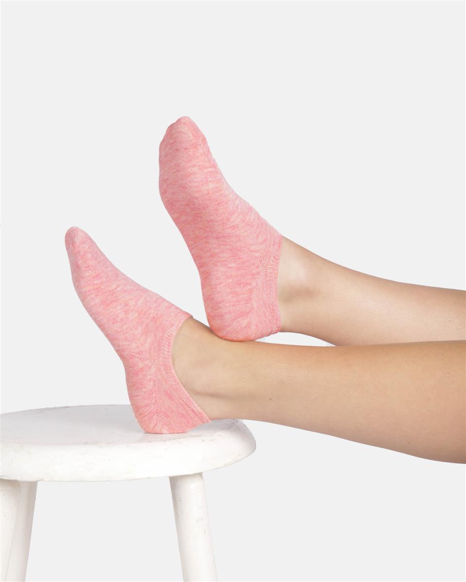 marlowe nature Womens Bamboo No-Show Socken 3 Pack multi 37-41