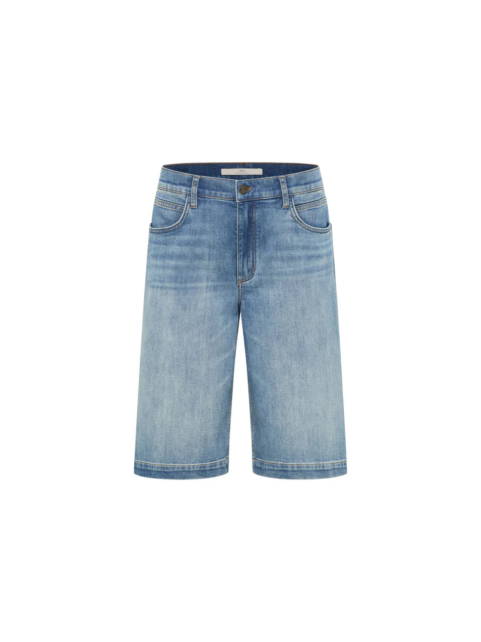 marlowe nature Jeans Bermuda Jeans Shorts stonewash blue denim Bio