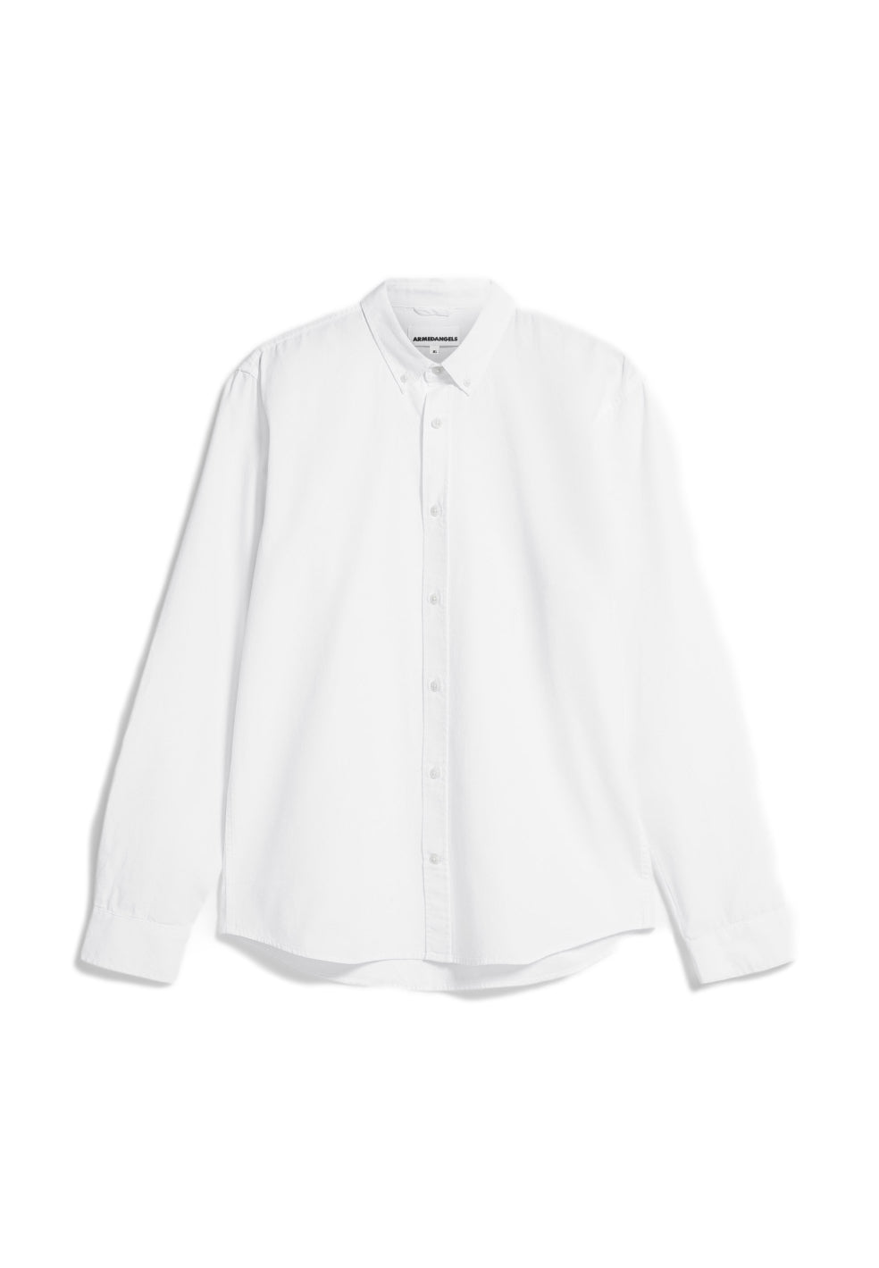 Armedangels Quaasa Herrenhemd Bio-Baumwolle white M