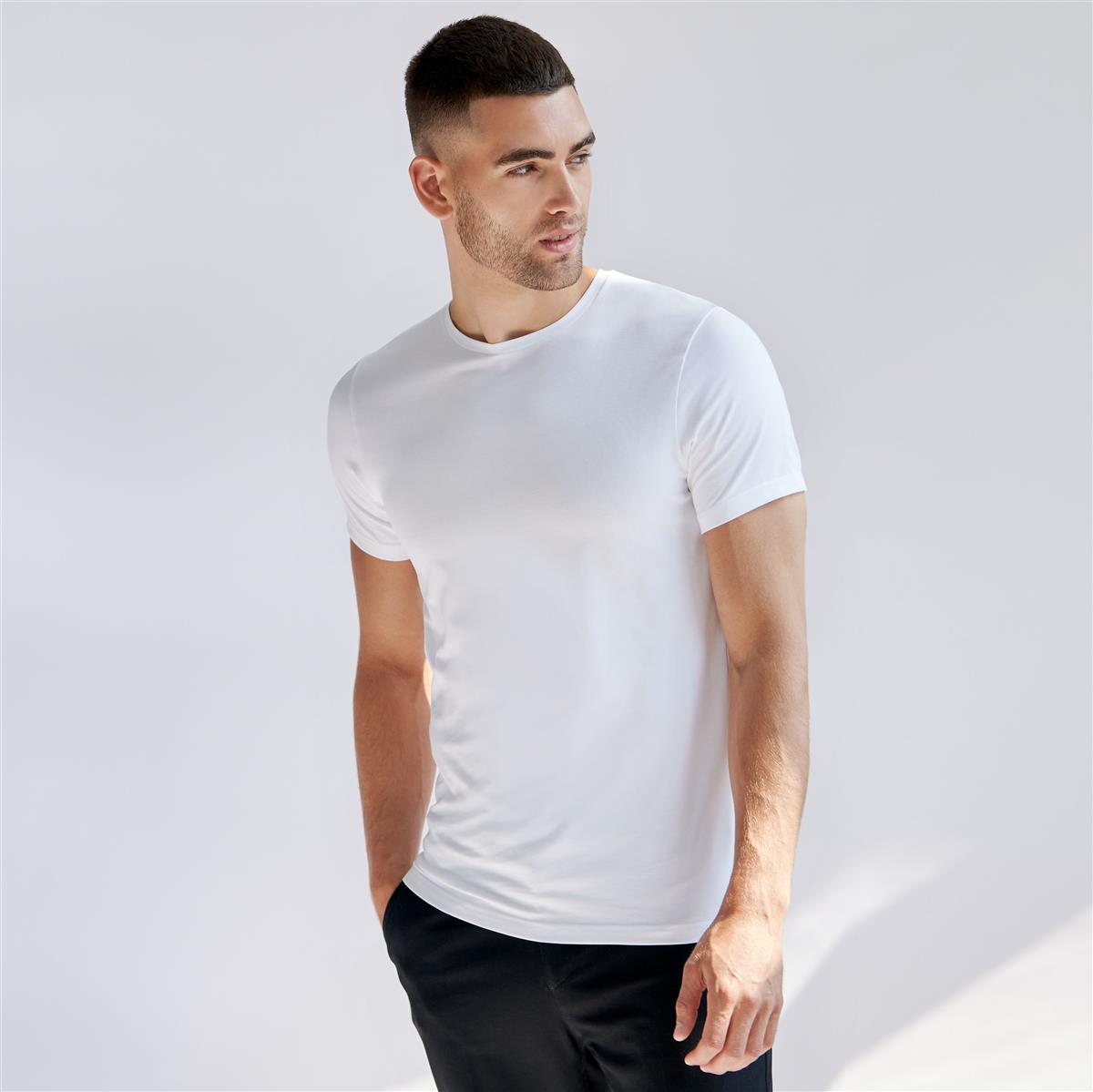 Marlowe Nature 2-Pack Crew-Neck T-Shirt Bio-Baumwolle schwarz