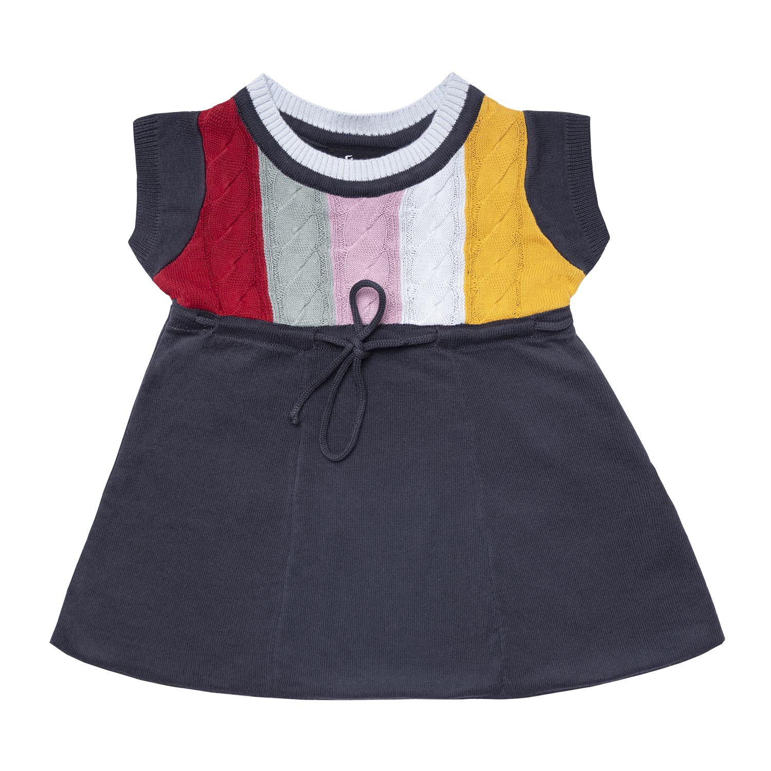 Infantium Victoria Cable Knit Dress Strickkleid Baby Bio 80 Zopf